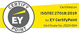 EY CertifyPoint ISO/IEC 20000-1:2018