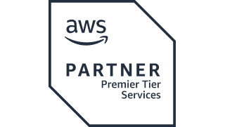 AWS Premier Tier（プレミアコンサルティングパートナー）認定を示すロゴ