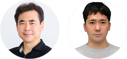 土井田 篤（左） / 吉盛 浩司（右）